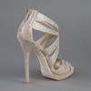 Jimmy Choo Garland Sandal in Gold (nude) - Lyst