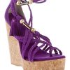 Jimmy Choo Braided Strap Sandal in Purple - Lyst
