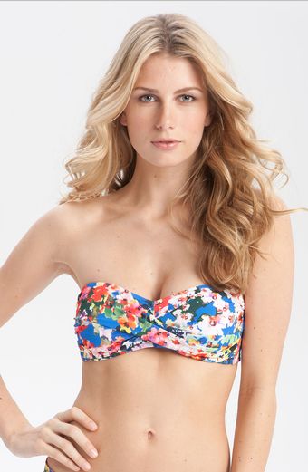 La Blanca Floral Fantasy Bikini Top - Lyst