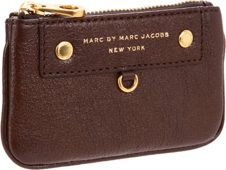 Marc By Marc Jacobs Marc By Marc Jacobs Preppy Leather Key Pouch in Brown (espresso) - Lyst