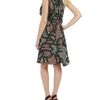 Marni Exclusive Printed Technocrepe Dress in Green - Lyst