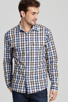Michael Kors Maxwell Check 2pocket Sport Shirt Slim Fit - Lyst