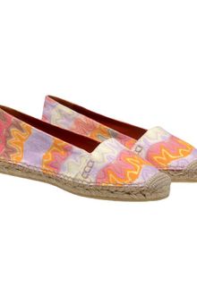 Missoni Knit Covered Espadrilles - Lyst