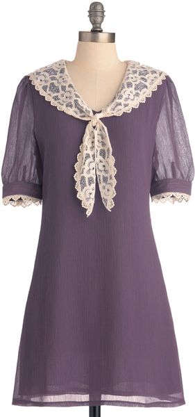 Modcloth Stop And Wisteria Dress in Purple (violet) - Lyst