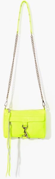 Nasty Gal Mini Mac Clutch Neon Yellow - Lyst