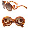 Prada Baroque Sunglasses in Brown (tortoise) - Lyst