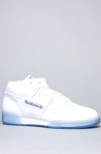 reebok men's workout mid classic sneaker