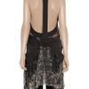 Roberto Cavalli Snake Print Silk Chiffon Dress in Gray - Lyst
