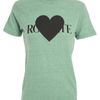 Rodarte Heart Tshirt in Green - Lyst