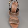 Santoni Strap Sandal in Gray (grey) - Lyst