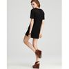 See By Chloé Holes Shift Dress with Zip Pockets in Black - Lyst