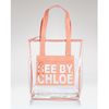 See By Chloé See By Chloé Zipfile Zipped Shopper Tote in Orange (transparent) - Lyst