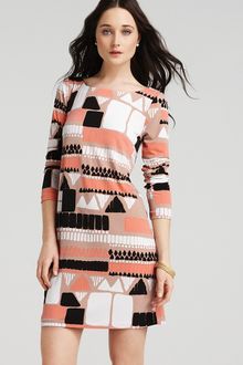 Tibi Dress Printed Shift - Lyst