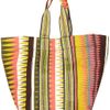 Topshop Oversized Aztec Sack Bag in Multicolor (cream) - Lyst
