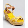 Tory Burch Espadrilles Camelia Wedge in Red - Lyst