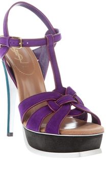 Yves Saint Laurent Tribute Sandal - Lyst