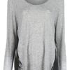 3.1 Phillip Lim Metallic Insert Top in Gray (grey) - Lyst