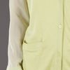 3.1 Phillip Lim Chiffon Back Cardigan in Yellow (lemonade) - Lyst