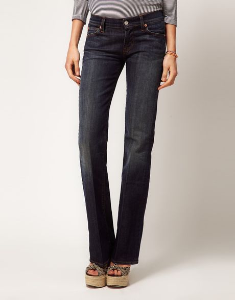 7 For All Mankind 7 For All Mankind Bootcut Jeans in Blue (newyorkdark) - Lyst