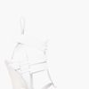 Alexander Wang White Danica Woven Heels in White - Lyst