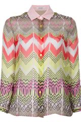 Carven Chemise Moussel Top