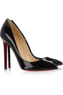 Christian Louboutin Pigalle 100 Patentleather Pumps - Lyst