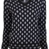 Comme Des Garçons Vneck Sweater in Black - Lyst