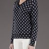 Comme Des Garçons Vneck Sweater in Black - Lyst