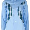 Comme Des Garçons Long Sleeve Shirt in Blue - Lyst