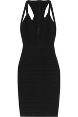 Hervé Léger Cutout Bandage Dress
