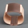 Maison Martin Margiela Leather and Brass Cuff in Beige (nude) - Lyst