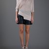 Pinko Off Shoulder Top in Beige (nude) - Lyst