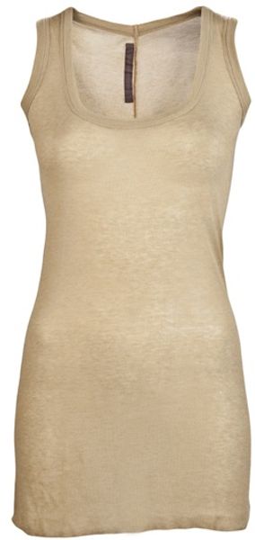 Rick Owens Lilies Scollo Tondo Top - Lyst