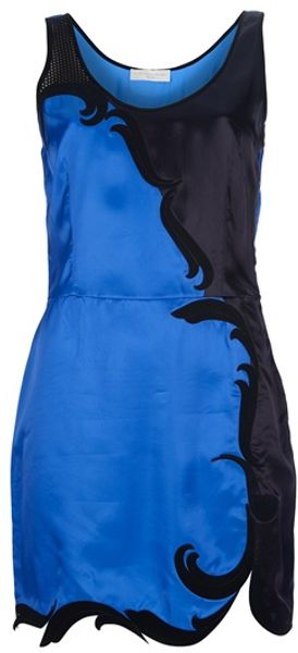 Stella McCartney Twotone Dress - Lyst