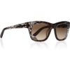 Valentino Dframe Laceprint Acetate Sunglasses in Black - Lyst