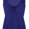 Jil Sander Drawstring Cotton Top in Blue - Lyst