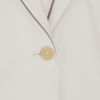Jil Sander Drawstringdetailed Wool Blazer in Gray - Lyst