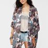 Nasty Gal Floral Drape Jacket in Multicolor (floral) - Lyst