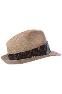 Paul Smith Straw Trilby - Lyst