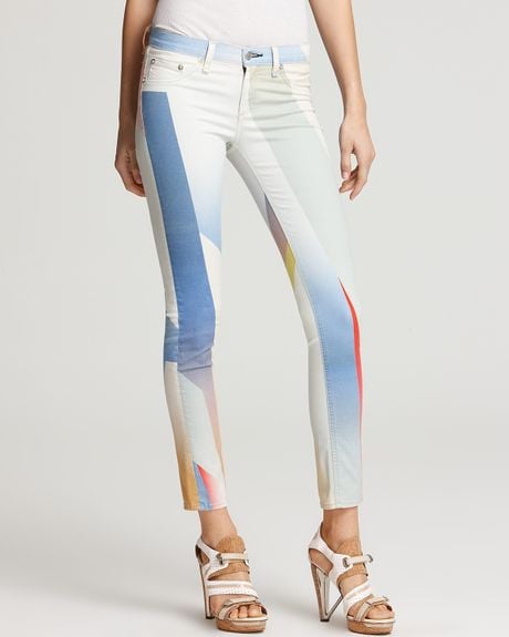 Rag & Bone The Printed Legging  in Multicolor (multi) - Lyst