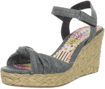 Rampage Rampage Womens Dabnee Wedge Sandal - Lyst