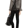 Reed Krakoff Pailletteembellished Tulle and Woolblend Top in Black - Lyst