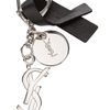 Yves Saint Laurent Nickel Key Chain in Black for Men (nickel) - Lyst