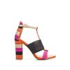 Zara Woven Thong Sandal in Multicolor (two-tone) - Lyst