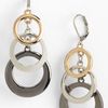 Ak Anne Klein Circle Link Drop Earrings in Multicolor (multi) - Lyst