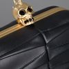 Alexander Mcqueen Box Clutch in Black - Lyst