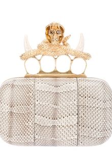 Alexander McQueen Knuckle Duster Box Clutch - Lyst