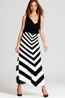 Alice + Olivia Magnolia Stretch Silk Maxi Dress - Lyst