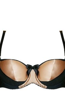 Bordelle Mesh and Silk Bra - Lyst