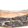 Boutique 9 Boutique 9 Womens Augustina Ballet Flat in Gray (black gold snake) - Lyst